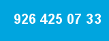 926 425 07 33 926 425 07 33